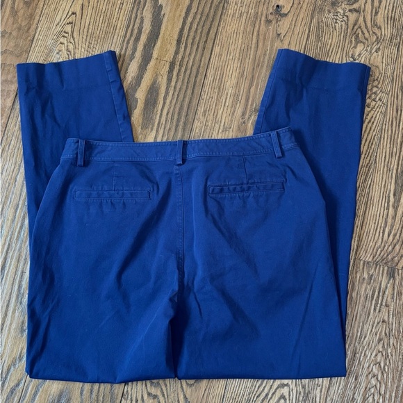 Lauren Ralph Lauren Trousers Navy Blue - Picture 3 of 6